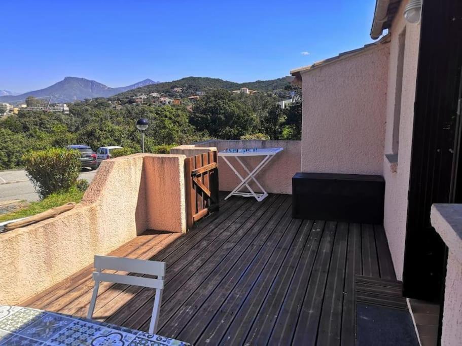 Porticcio T2 climatisé&grande terrasse à 1km de la plage Porticcio (Corsica) Exterior foto